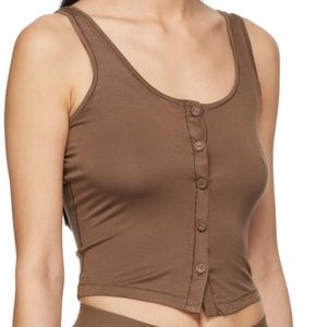 SKIMS Button-Up Sleep Tank Top Bundle NWOT